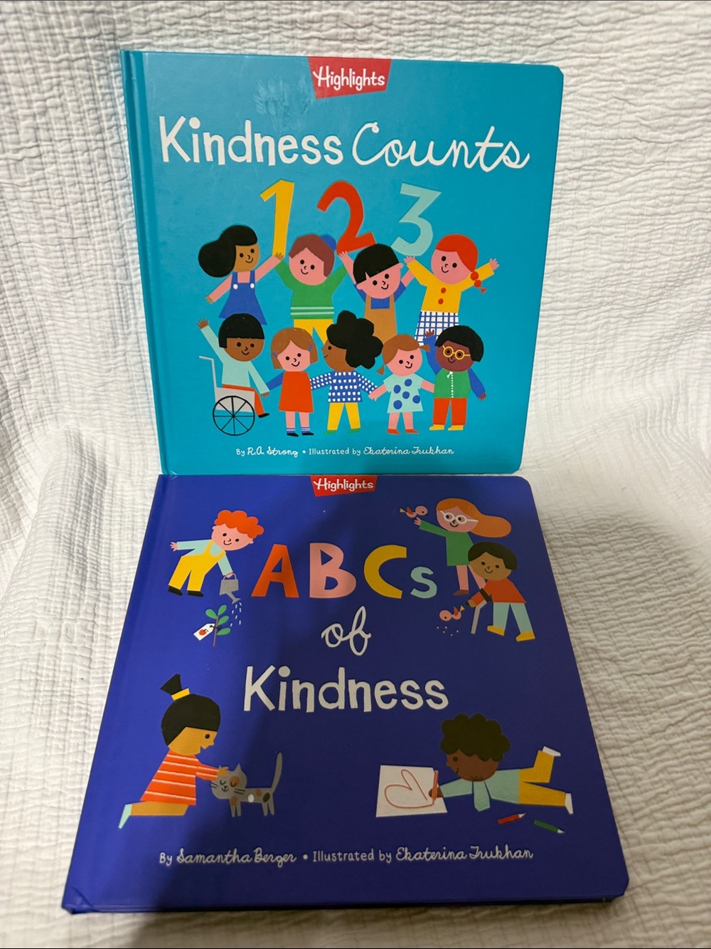 Kindness Counts Board Books-Set of two from Highlights